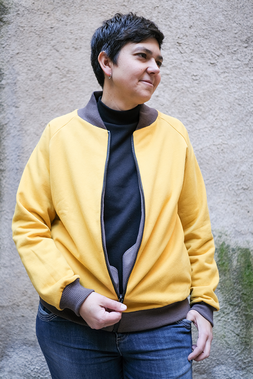 Dessuadora estil bomber - Imatge 6