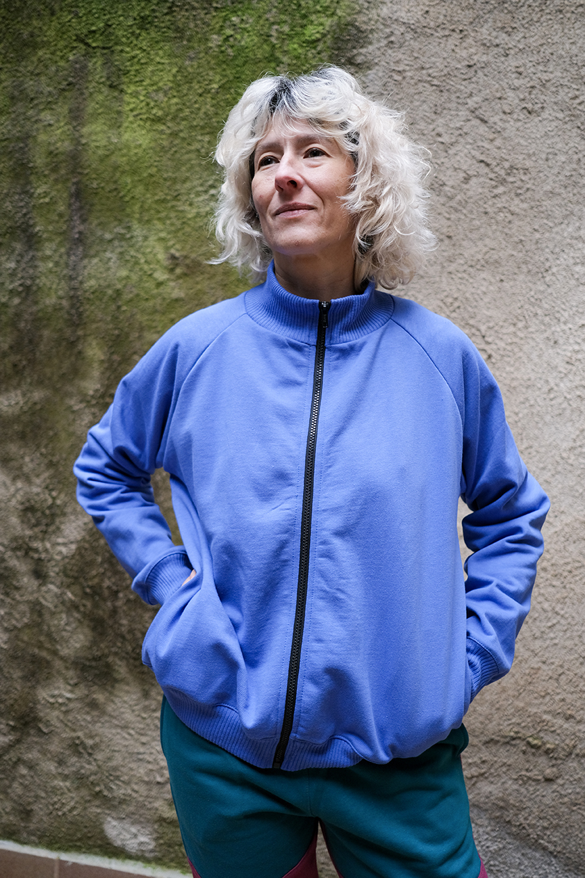 Dessuadora estil bomber - Imatge 2